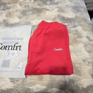Comfrt Sweatpants CRIMSON XL